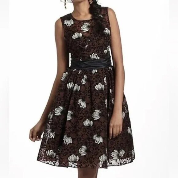 Anthroplogie Dresses & Skirts - NEW Anthropologie Frock Chrysanthemum Dress 4